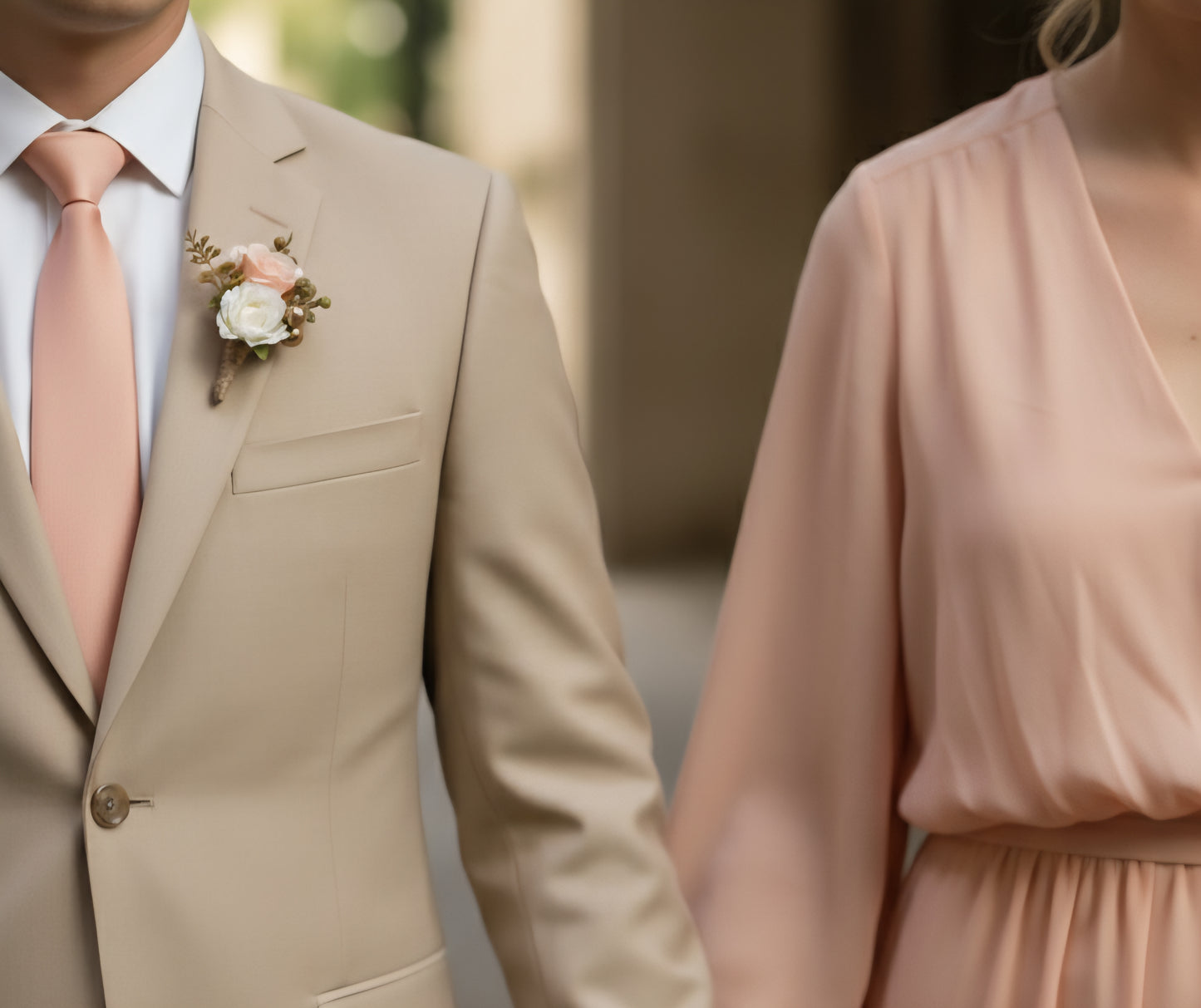 Velvet Dawn Boutonniere