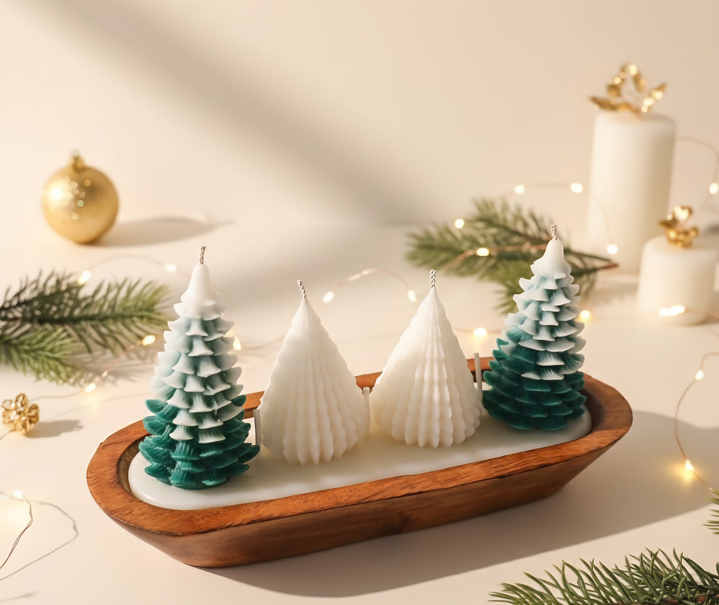 Winter wonderland scented candle set