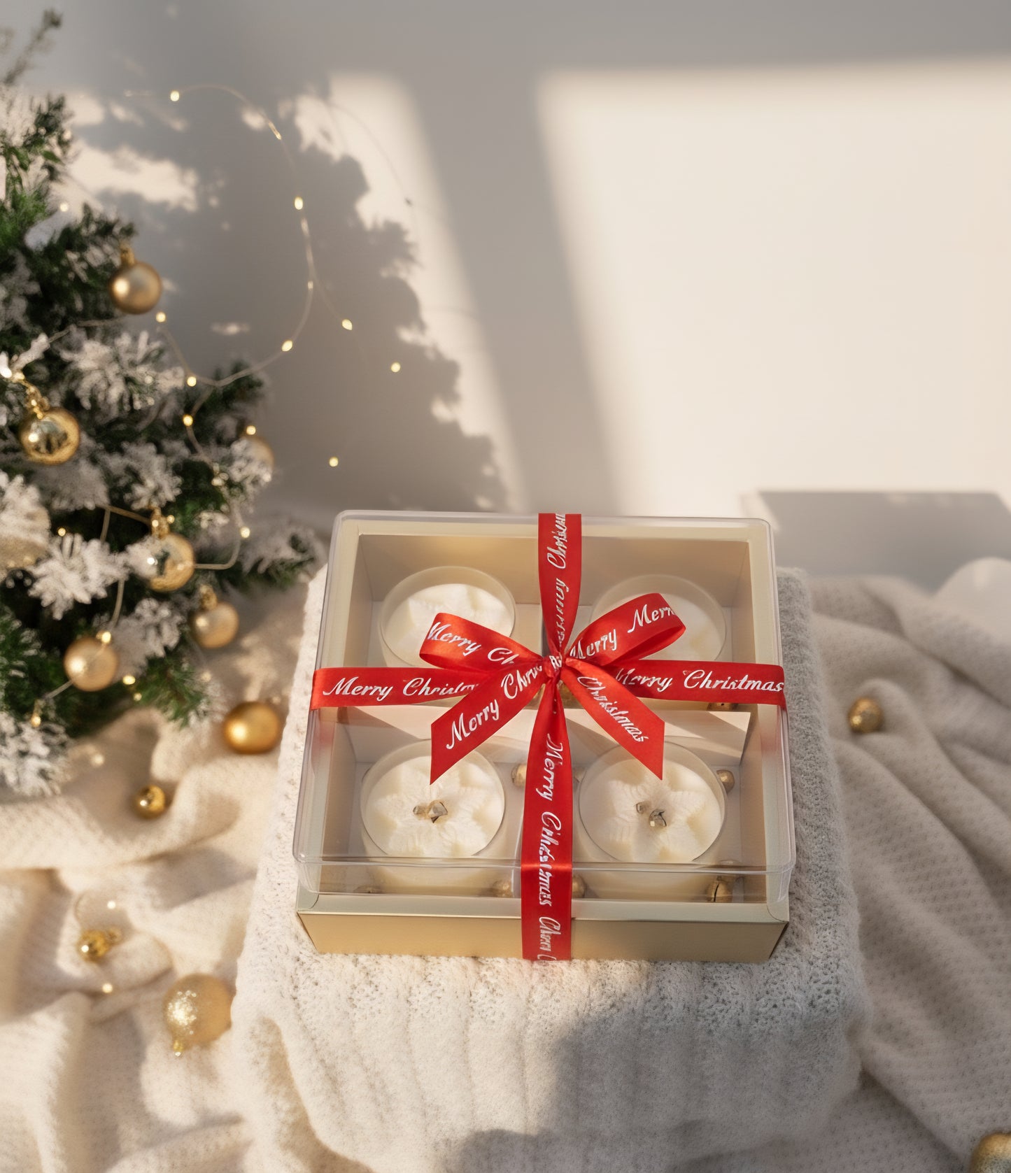 Golden snow glow- 4 pcs