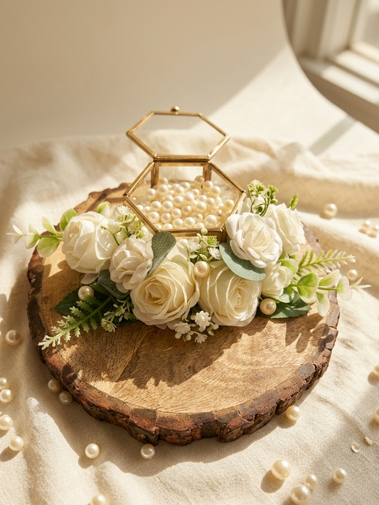 Pearl Garden Ring Holder