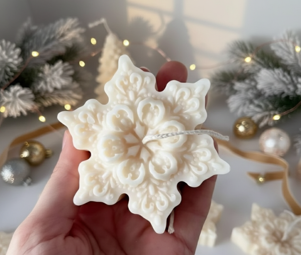 Frosty Flicker scented candle- 1 pc