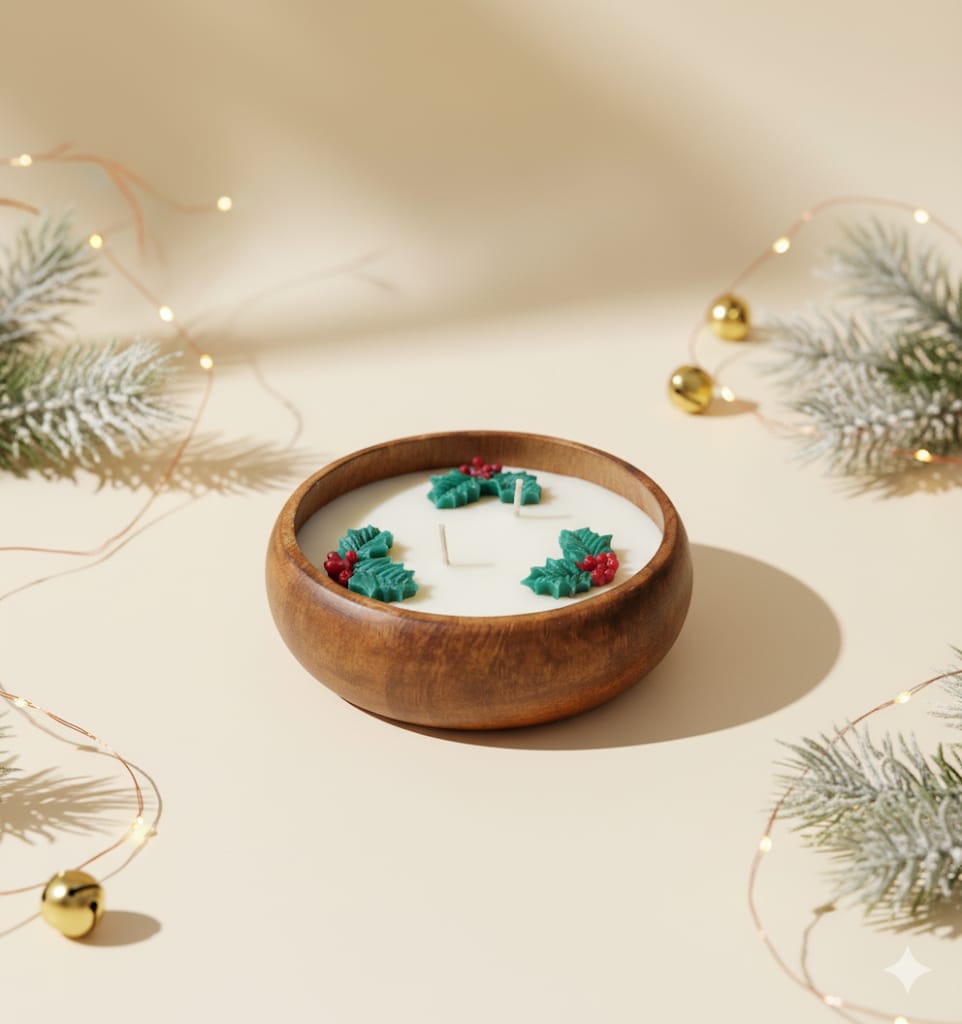 Holiday Hearth scented candle